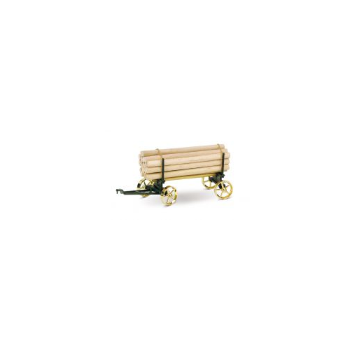 Wilesco A 426 Lumber wagon black/brass