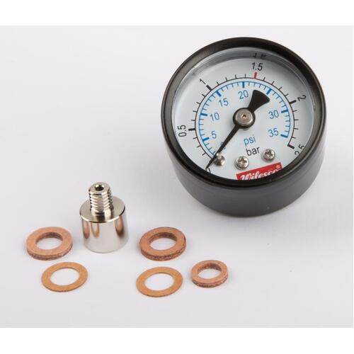 Wilesco Manometer With Rear Threadm5. 30 Mm Diameter (D15.21)