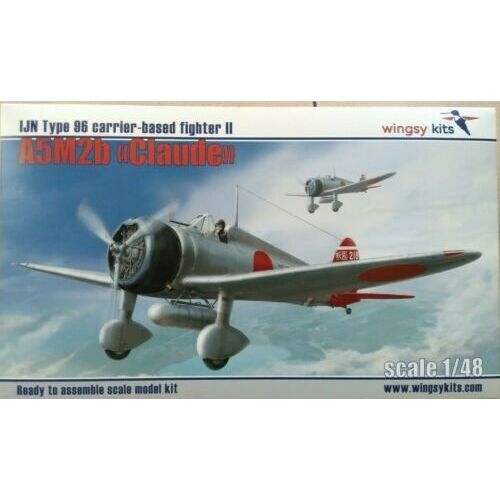 Wingsy 1/48 IJN Type 96 carrier-based fighter II A5M2b (late version) Plastic Model Kit