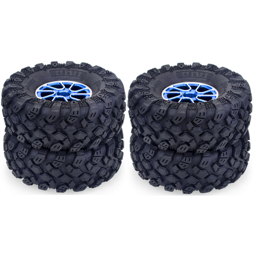 ZD Racing Pirates 1.9inch 1/10 Crawler car Tires Blue