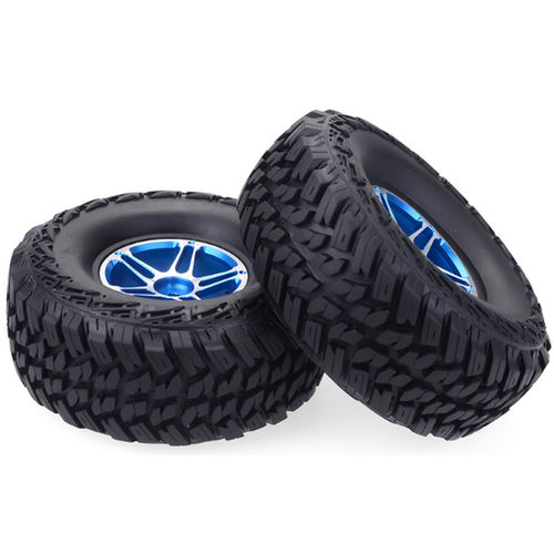 ZD Racing 1.9inch 1/10 RC Crawler truck wheels tires Blue