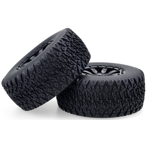 ZD Racing Rc Wheel 1/10 Short Course Truck Tires (1 pair)