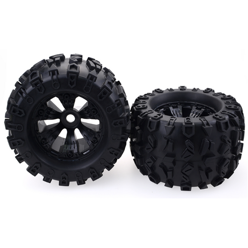 ZD Racing 1/8 Monster truck wheels tires Black