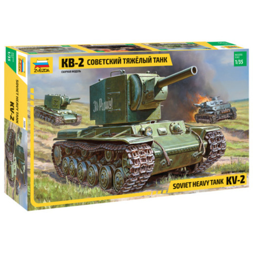 Zvezda 1/35 KV-2 Plastic Model Kit