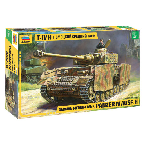 Zvezda 1/35 Panzer IV Ausf.H Plastic Model Kit