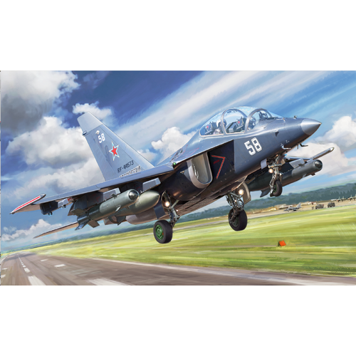 Zvezda 1/48 YAK-130 "Mitten" Plastic Model Kit