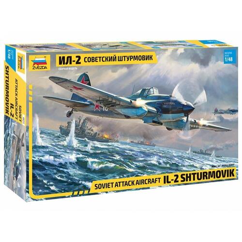 Zvezda 1/48 IL-2 Stormovik Plastic Model Kit