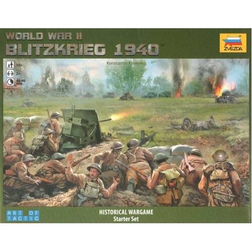 Zvezda Wargames Blitzkrieg WWII Plastic Model Kit