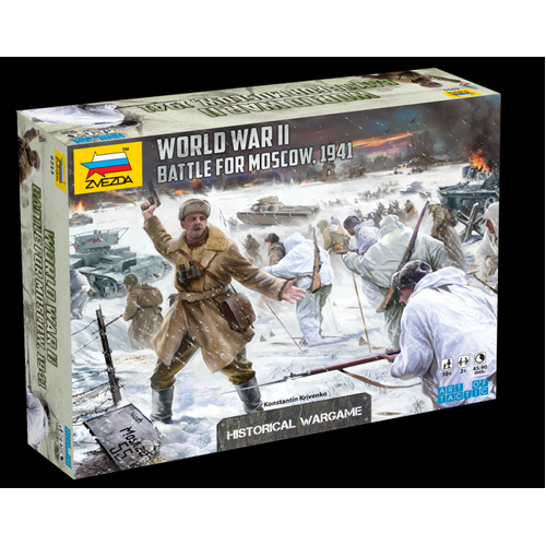 Zvezda Wargames Battle for Moscow WWII Plastic Model Kit