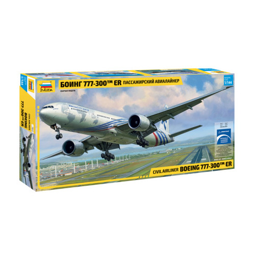 Zvezda 1/144 Boeing 777-300ER Plastic Model Kit