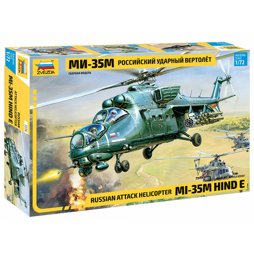 Zvezda 1/72 MIL MI-35 Plastic Model Kit