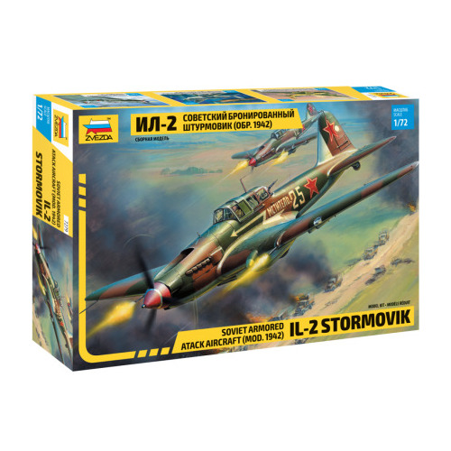 Zvezda 1/72 IL-2 Plastic Model Kit