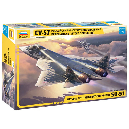 Zvezda 1/72 Sukhoi SU-57 Plastic Model Kit